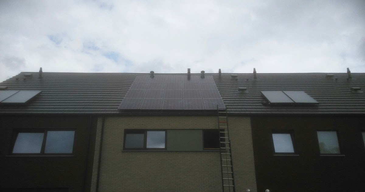 20 zonnepanelen BenQ 260 met zwart kader in Peer TOTAL ENERGY Projects Zutendaal en Riemst