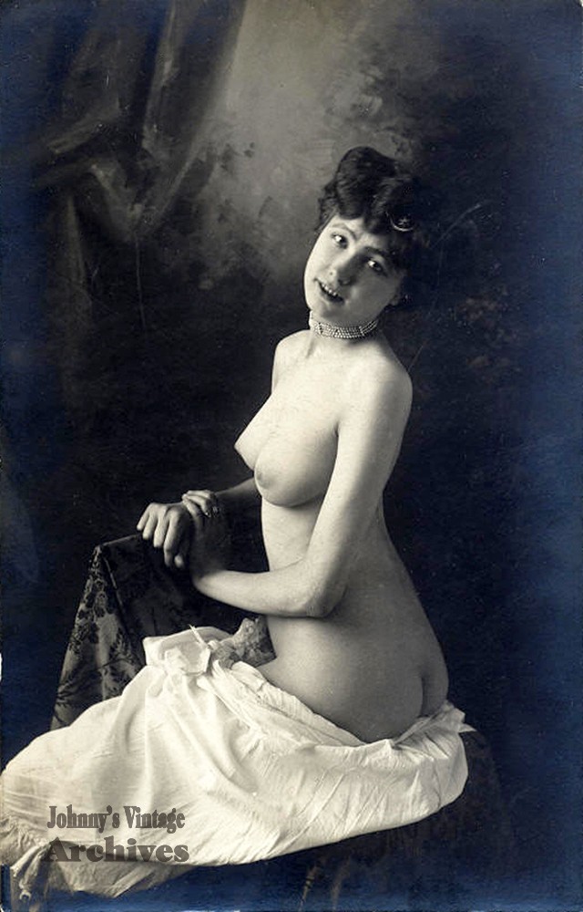 Colored edwardian postcards 2 sexy miss fernande 7
