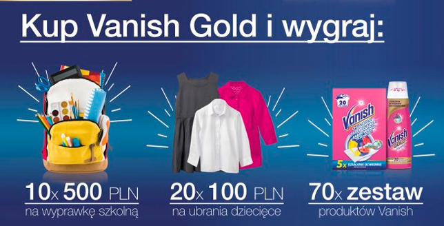 Wygraj 500 zł na wyprawkę szkolną Konkurs