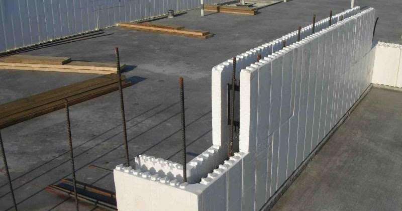 icf block house