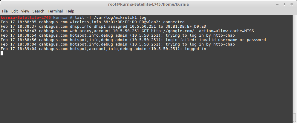 Client log. Пример логов /var/log/rsyslog. лунный клиент log. ad admin debug program это. tail -f $log_file  grep &quot;authentication failure&quot; &amp;&amp; &gt; loginfailure_$(date +%m-%d-%y) show and write to file.