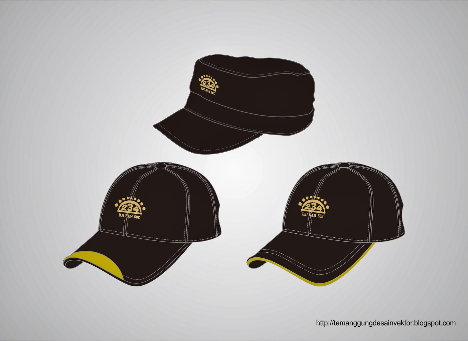  Desain  Topi  Terbaru 2014 Temanggung Desain  Vektor Free 