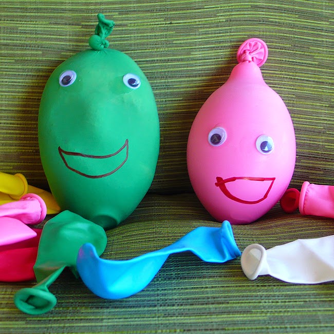 Squishy Balloon Birthday Party Favors Munchkins and Mayhem