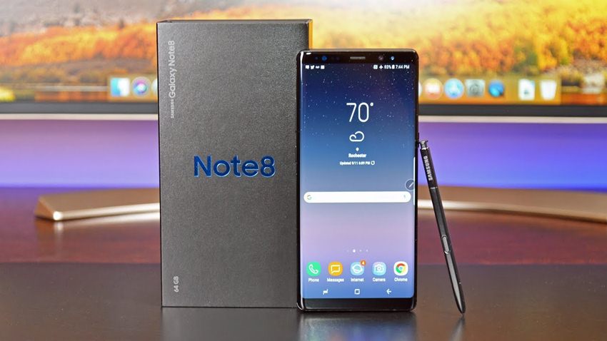 Firmware update for the Samsung Galaxy Note8
