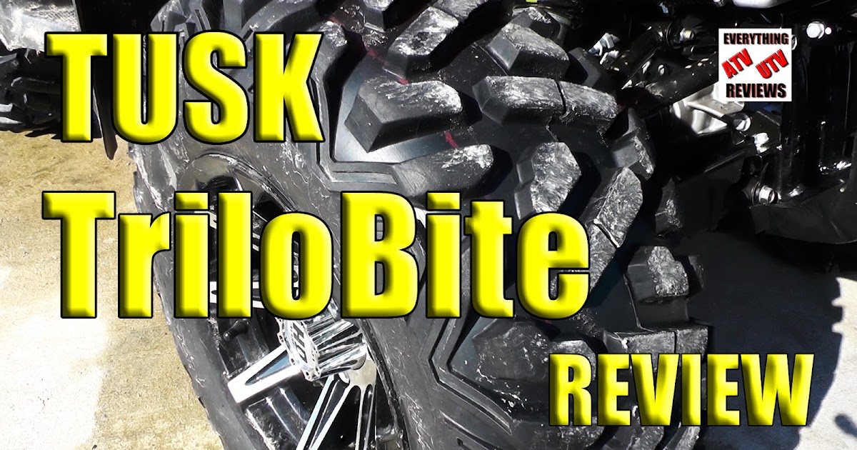 EVERYTHING ATV UTV REVIEWS Tusk TriloBite Biase 6 Ply ATV Tire Review