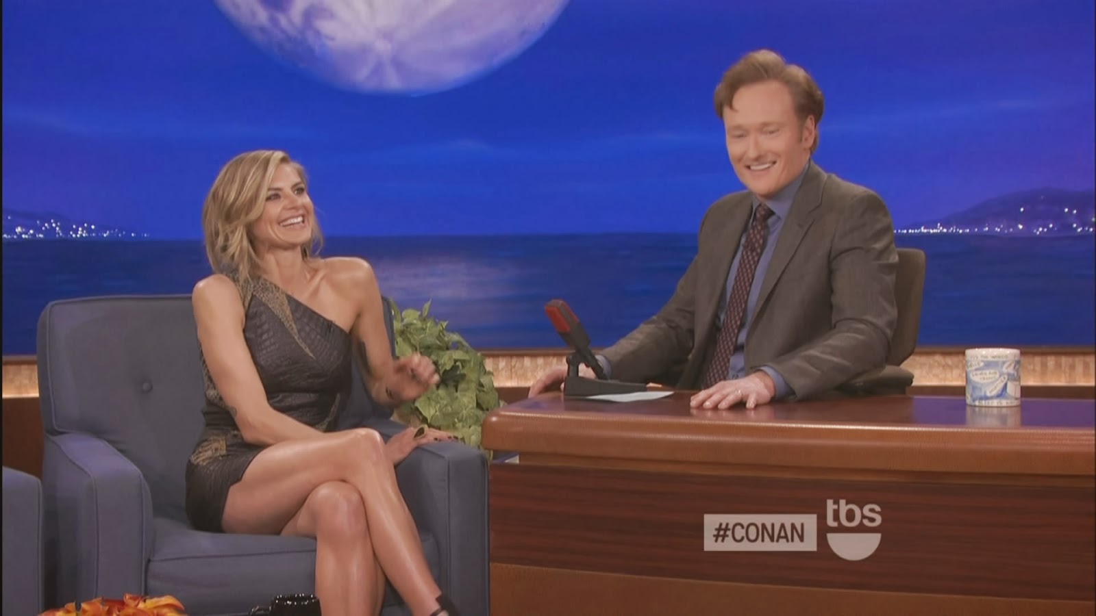 Eliza Coupe - Conan (2012-03-29) | Celebrity Videos