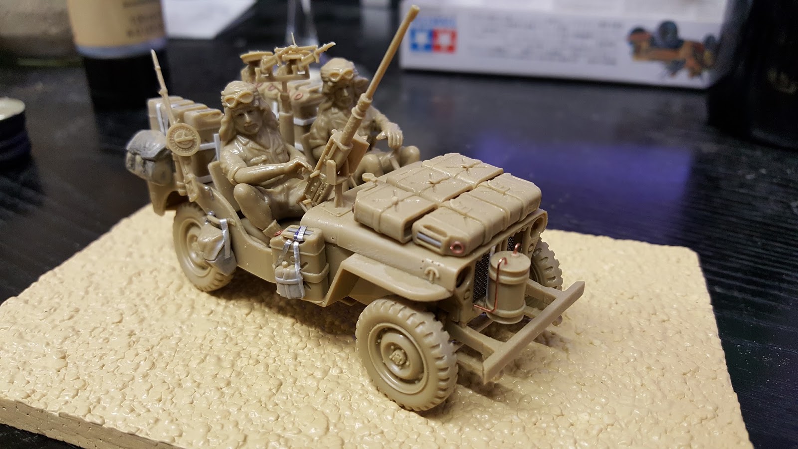 Simon Dean Models Tamiya 1/35th British SAS Jeep