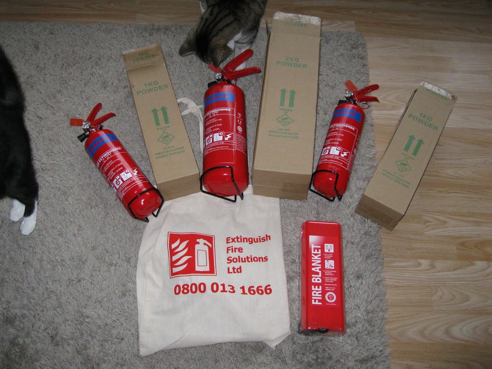 Narrowboat Ellis A Better type of FireExtinguisher from Crick Show...