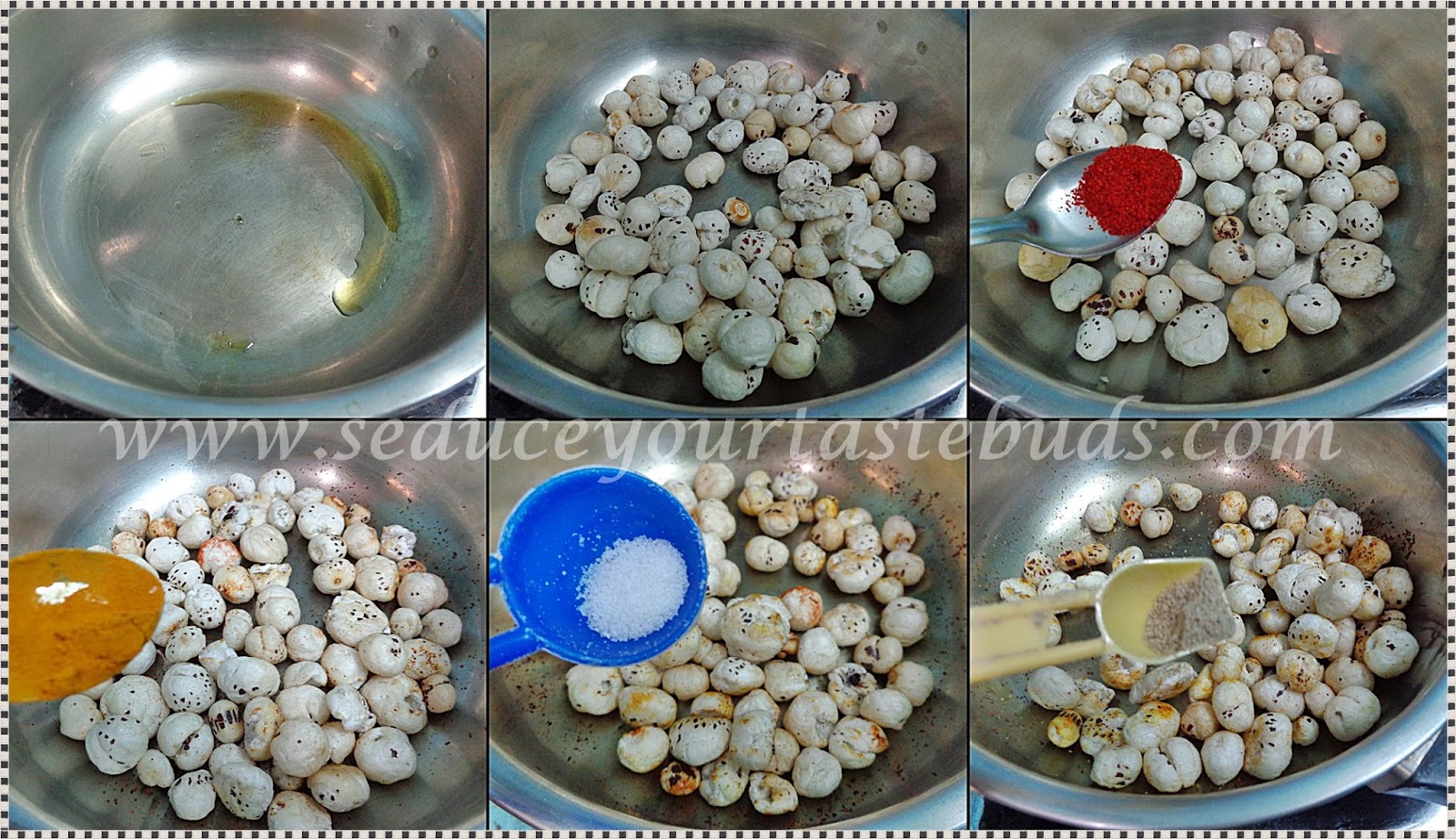 Roasted Makhana Recipe Puffed Lotus Seeds Snack Recipe Seduce Your