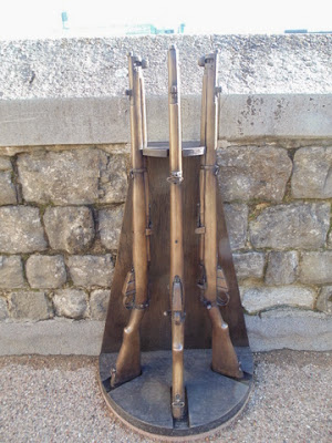 Executions at the Tower - replica rifle stand. (copyright G.K. Jakobs). Executions at the Tower - replica rifle stand. (copyright G.K. Jakobs).