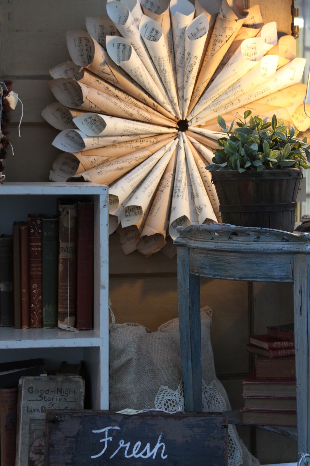 the vintage bricoleur Vintage Sheet Music for Decorating