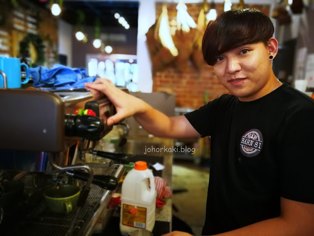 Barn 81 Cafe Taman Melodies JB. Tasty Savouries , Great Desserts , Good Coffee