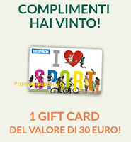 Gioca e vinci gratis anche tu una delle 242 Gift Card Decathlon o Smartbox! Sei ancora in tempo Logo Gioca e vinci gratis anche tu una delle 242 Gift Card Decathlon o Smartbox! Sei ancora in tempo