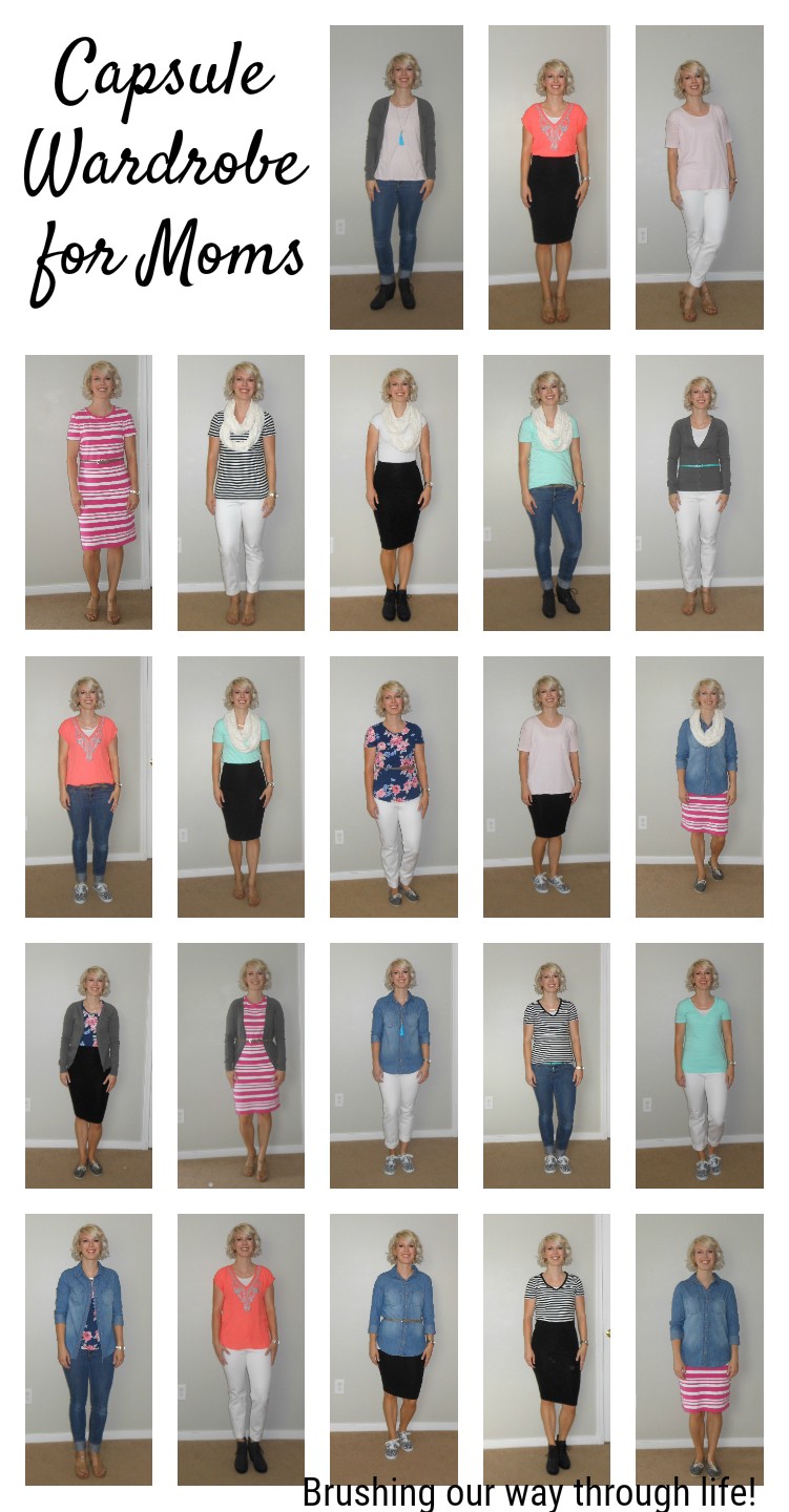 Brushing Our Way Through Life Capsule Wardrobe 12 Pieces 23