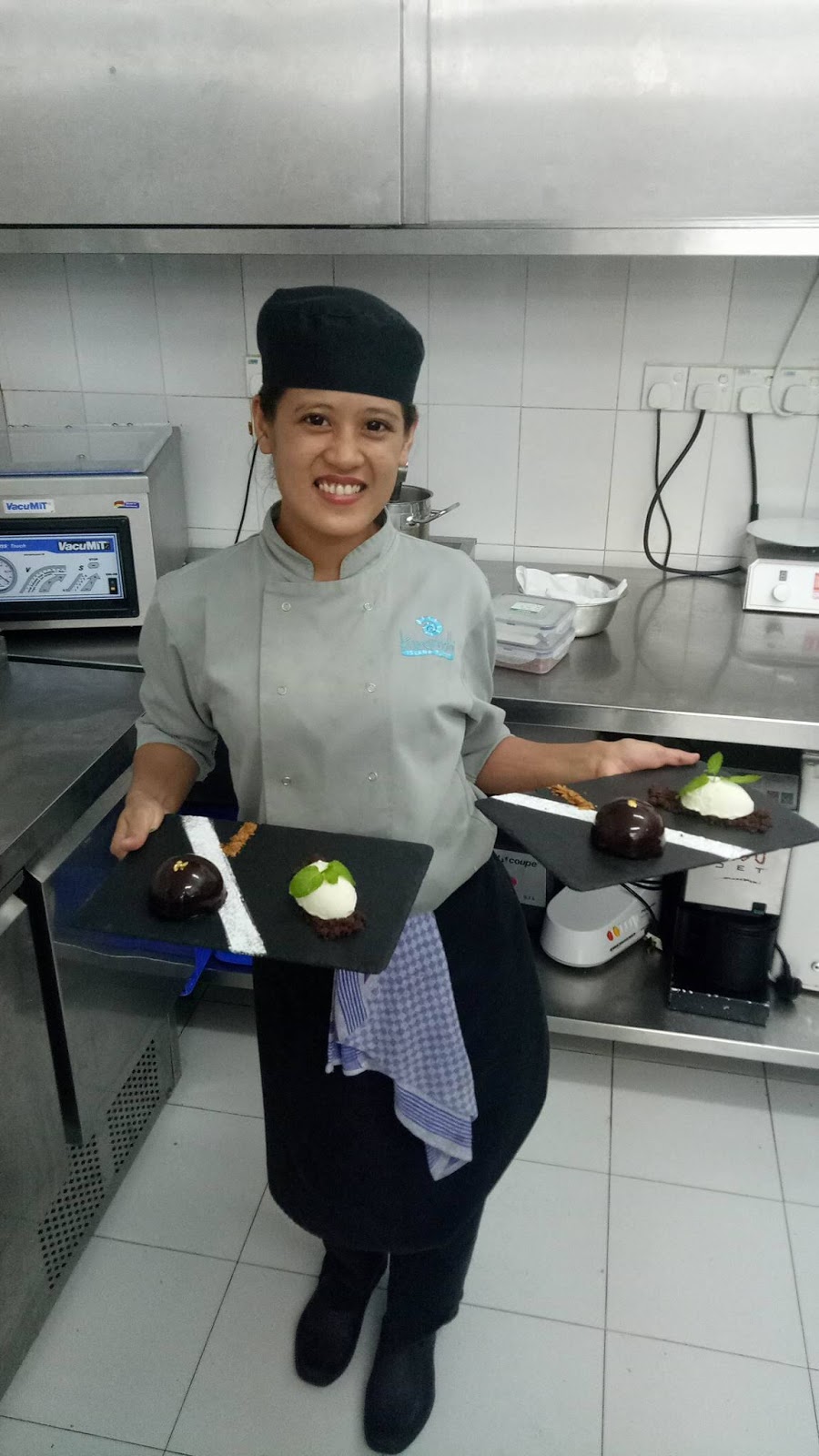 ANIHAN TECHNICAL SCHOOL Anihan Graduate is Commis Pastry Chef in the