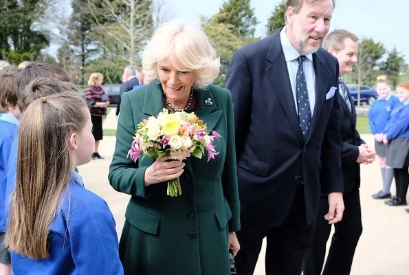 Prince Charles and Duchess Camilla of Cornwall visited Hillsborough Castle in Northern Ireland to re-open the Castle
