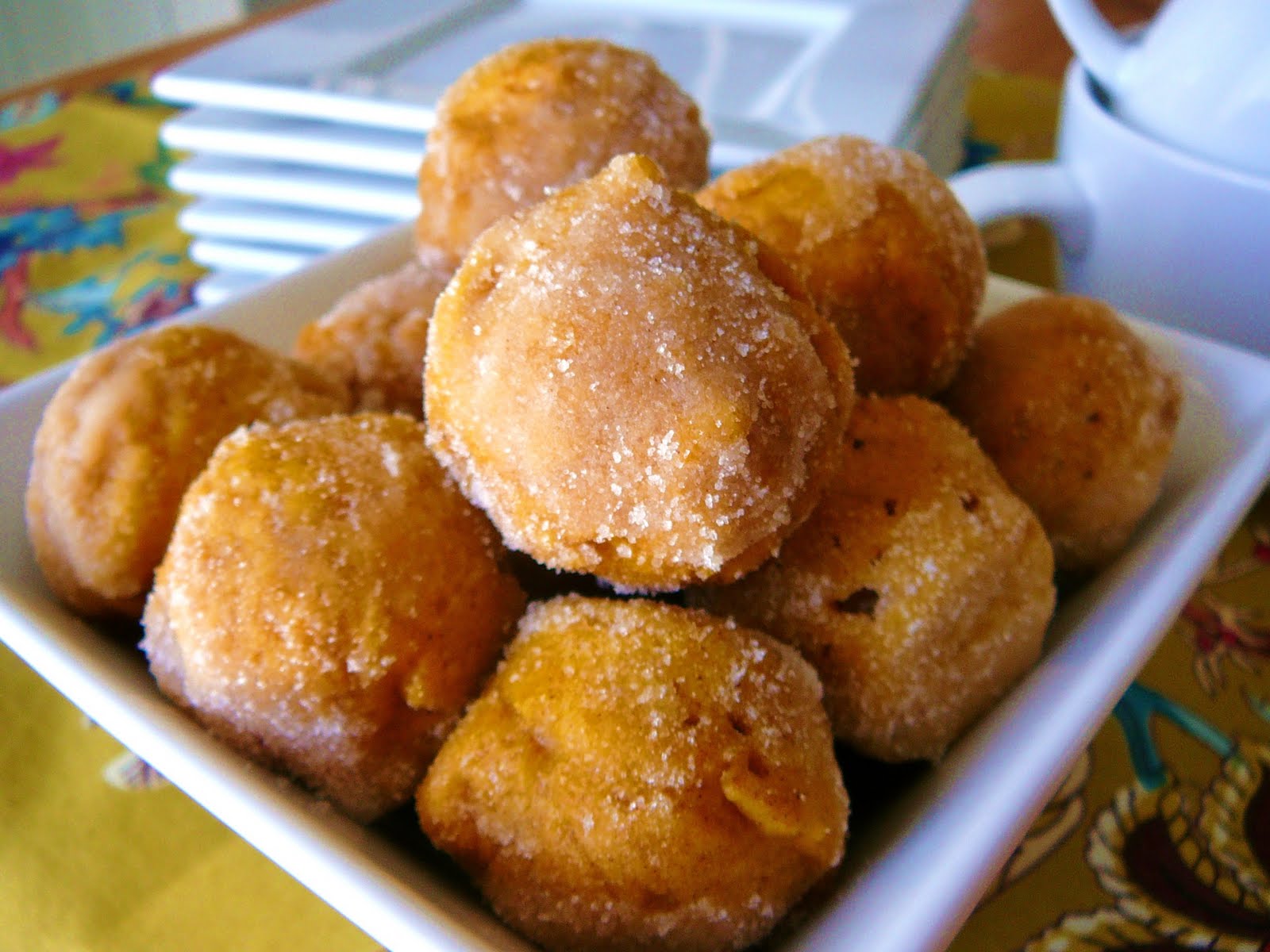 Eighty Twenty 80 Ish Pumpkin Donut Holes