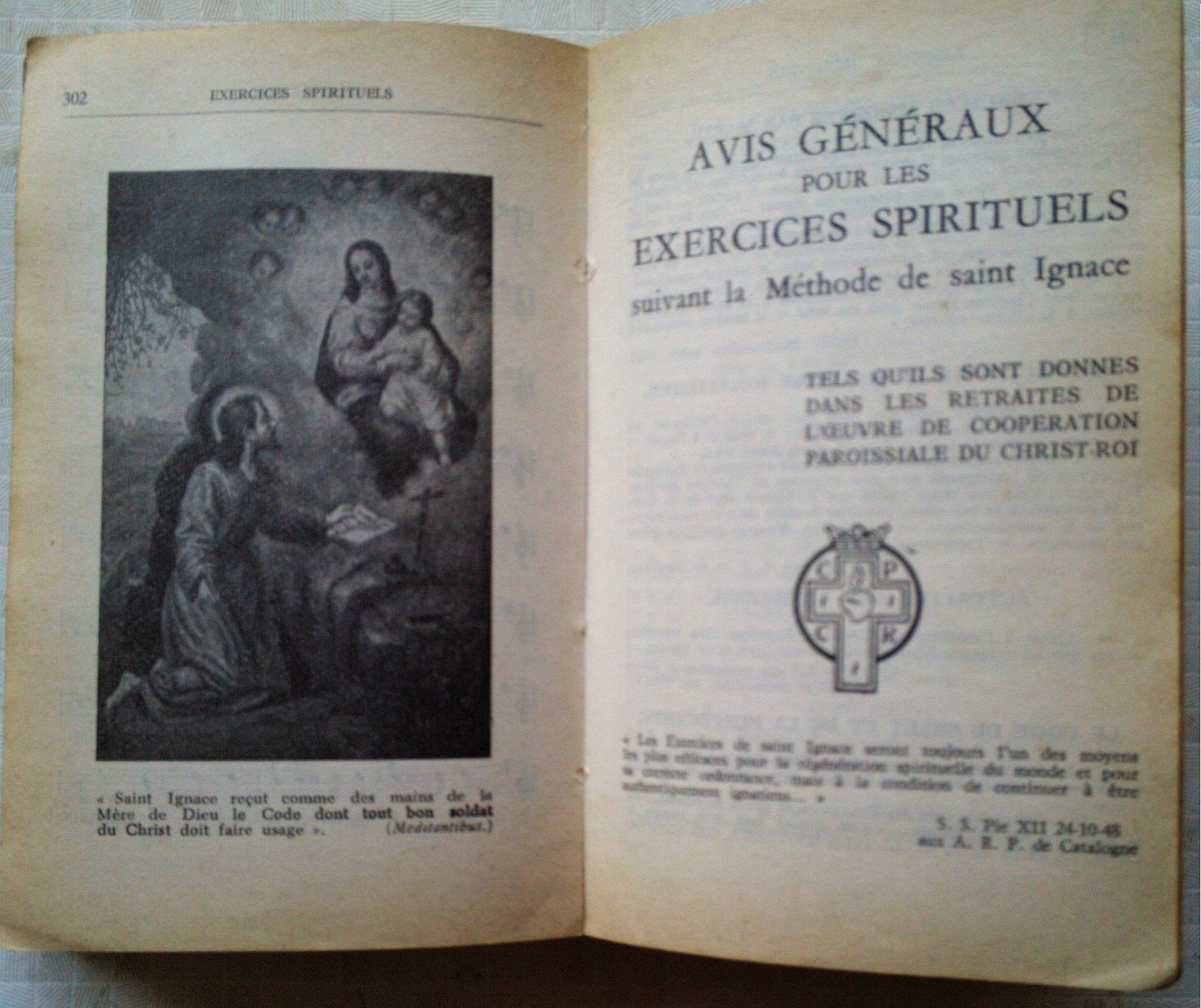 YANNICK CHARBONNEL RELIGION EXERCICES SPIRITTUELS DE SAINT IGNACE DE