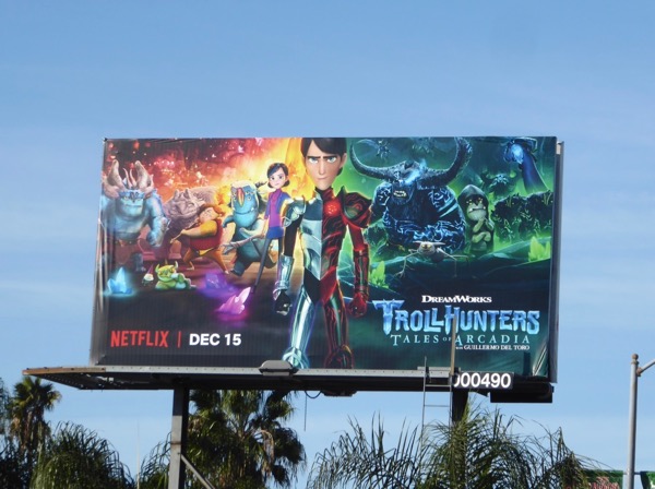 Trollhunters Tales of Arcadia season 2 billboard Trollhunters Tales of Arcadia season 2 billboard