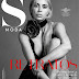 Kim Kardashian puts her cleavage on display in slinky black dress on the cover of S Moda Magazine