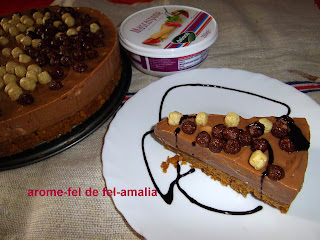 CHEESECAKE CU CIOCOLATA ( LA RECE)