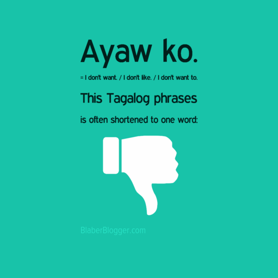 13 Words and Phrases in Tagalog You Should Know  Blaber Blogger