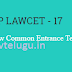 AP LAWCET Notification 2017