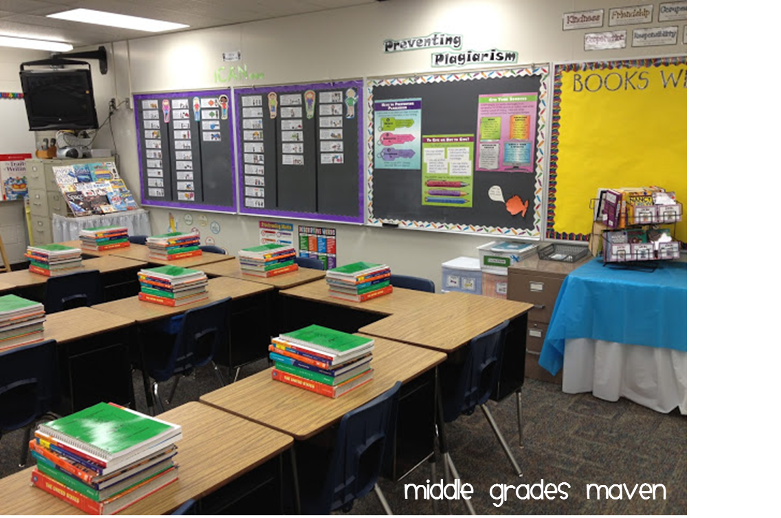 Middle Grades Maven: Classroom Reveal