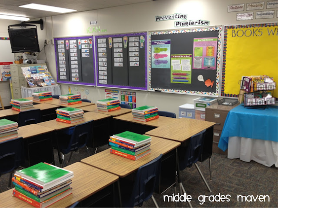 Middle Grades Maven: Classroom Reveal