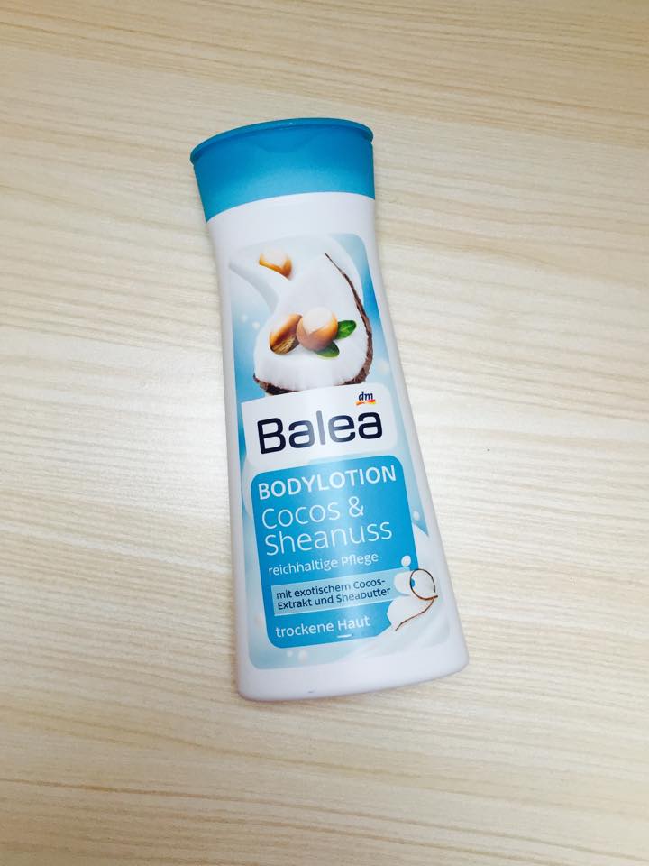 Lolin svet Balea Bodylotion Cocos & Sheanuss