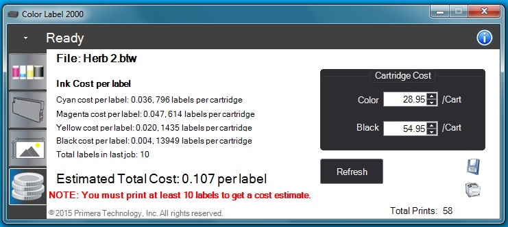 Color Labels On Demand: LX2000-Full Bleed Color Label Printer