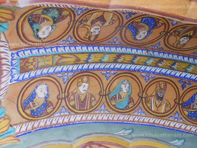Fresco in Ramgarh Haveli (Danta-Ramgarh)