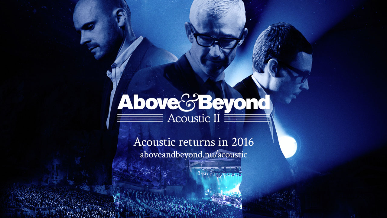 Electro Dance Trance Music Above & Beyond Acoustic Tour 2016 Vocalist