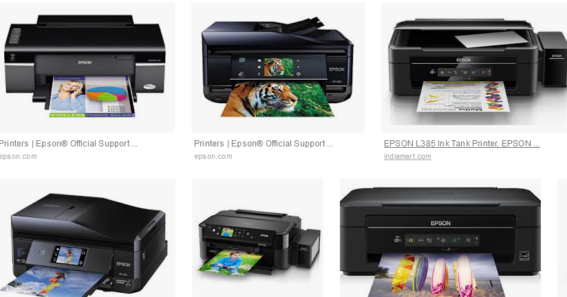 reset epson printer