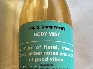 Happily Unmarried Body Mist Soul Chutney, 200 ml Review-NWoBS Blog Happily Unmarried Body Mist Soul Chutney, 200 ml Review-NWoBS Blog