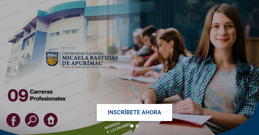 Admisión UNAMBA 2019-1 (Examen 7 Abril) Inscripción Examen Admisión Ordinario - Universidad Nacional Micaela Bastidas de Apurímac - www.unamba.edu.pe Admisión UNAMBA 2019-1 (Examen 7 Abril) Inscripción Examen Admisión Ordinario - Universidad Nacional Micaela Bastidas de Apurímac - www.unamba.edu.pe