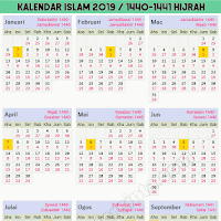 Kalender Islam 2018 Jakim