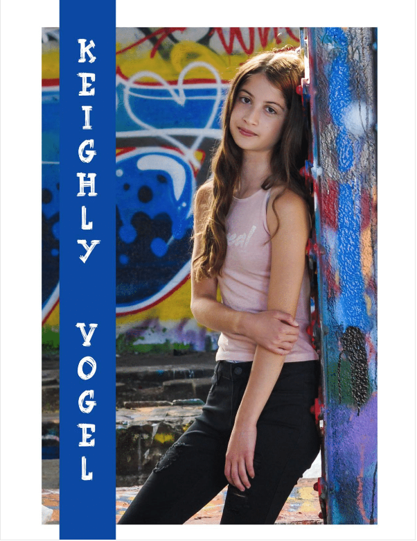 Seattle Artists Agency: Keighly Vogel's Editorial Photoshoot in