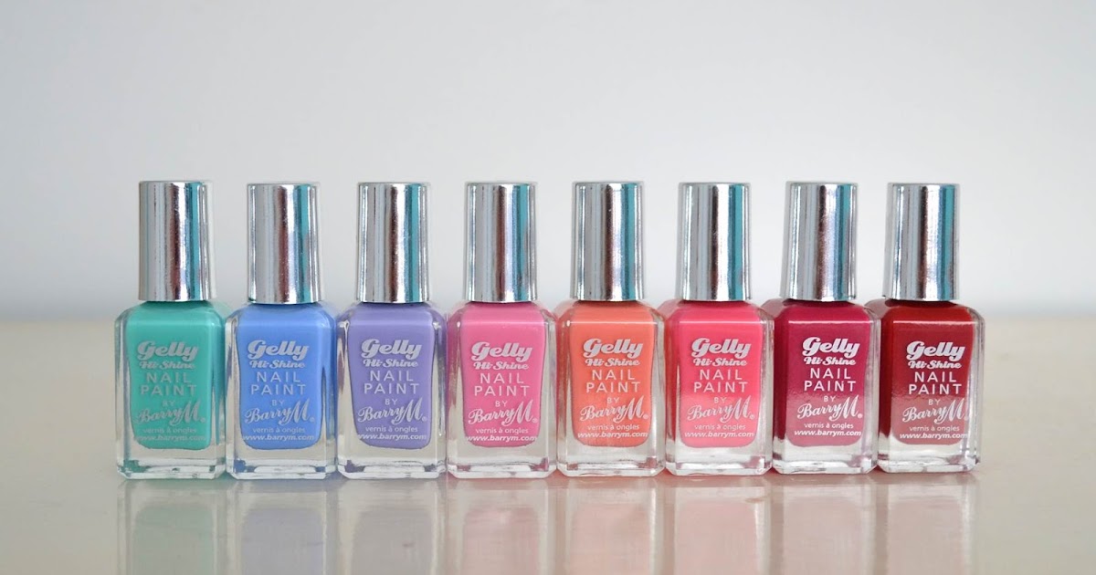 Affordable Treats: Barry M Gelly Nail Paints