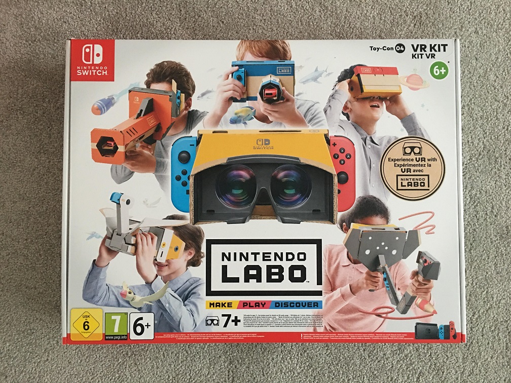 Blind tillid Plakater Belyse Nintendo LABO VR Kit review - Steph's Two Girls