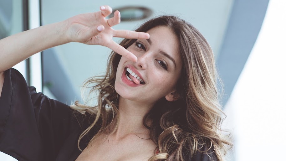 Celine Farach, Beautiful, Women, Smile, Model, 4K, #328