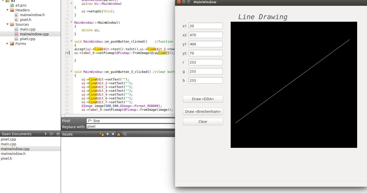 Dda Line Drawing Algorithm Problems : Programing wonders line drawing using dda and bresenham