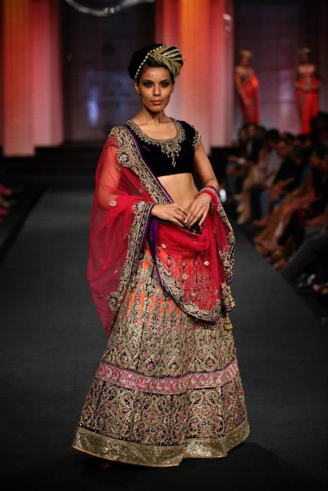 Vikram Phadnis Bridal Collection IBFW 2012 | Aamby Valley Indian Bridal ...