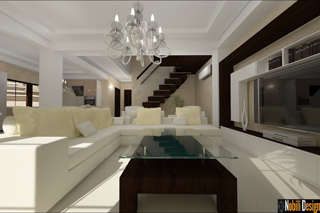 Design interior case moderne - Design interior living modern Constanta