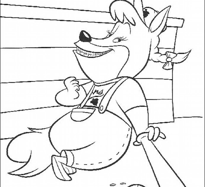 Chuck Chicken Coloring Book : Pictures of animals and things in