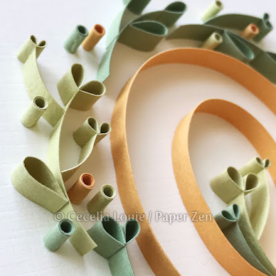 Quilling letter O tutorial