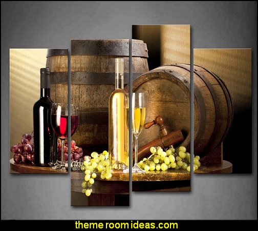 Wine With Grape Wall Art Painting Pictures Print On Canvas Food The Picture For Home Modern Decoration Wine With Grape Wall Art Painting Pictures Print On Canvas Food The Picture For Home Modern Decoration