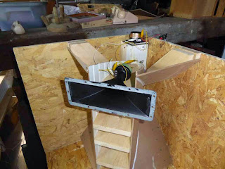 Midrange Corner Horn - Both Drivers Installed And Wired With Horn Tweeter Midrange Corner Horn - Both Drivers Installed And Wired With Horn Tweeter