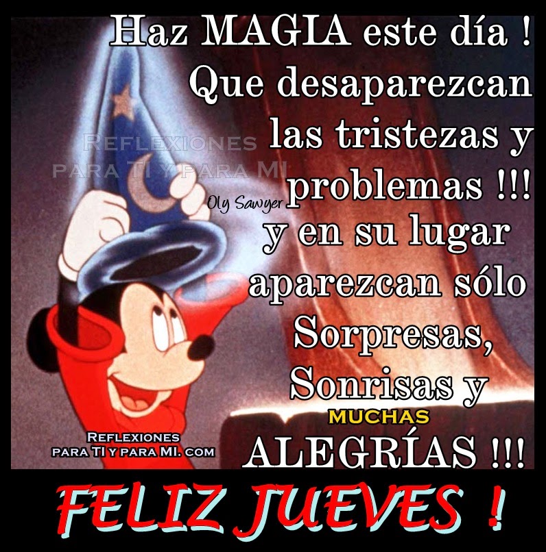 Reflexiones Para Ti Y Para M Feliz Jueves | buenos deseos para ti y para m 205 haz magia este d 237 a Reflexiones Para Ti Y Para M Feliz Jueves | buenos deseos para ti y para m 205 haz magia este d 237 a