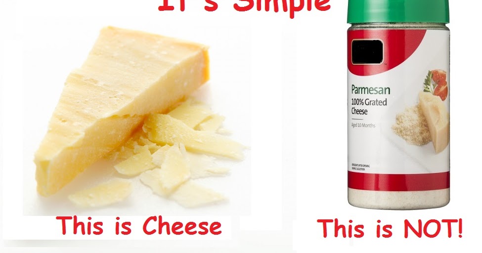 The View from My Italian Kitchen An UPDATE Fake Parmesan Cheese Is Real